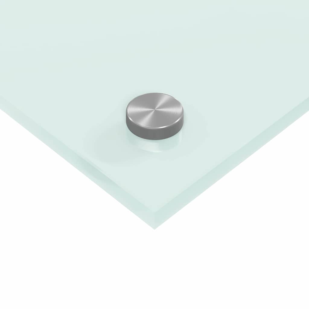 Spate de bucătărie Alb 70 x 40 x 0,8 cm sticlă securizată GartenMobel Dekor