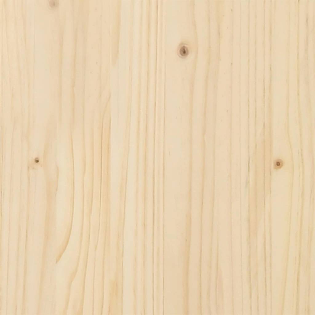 Brad de Crăciun din lemn natural 75 cm Lemn masiv de pin GartenMobel Dekor