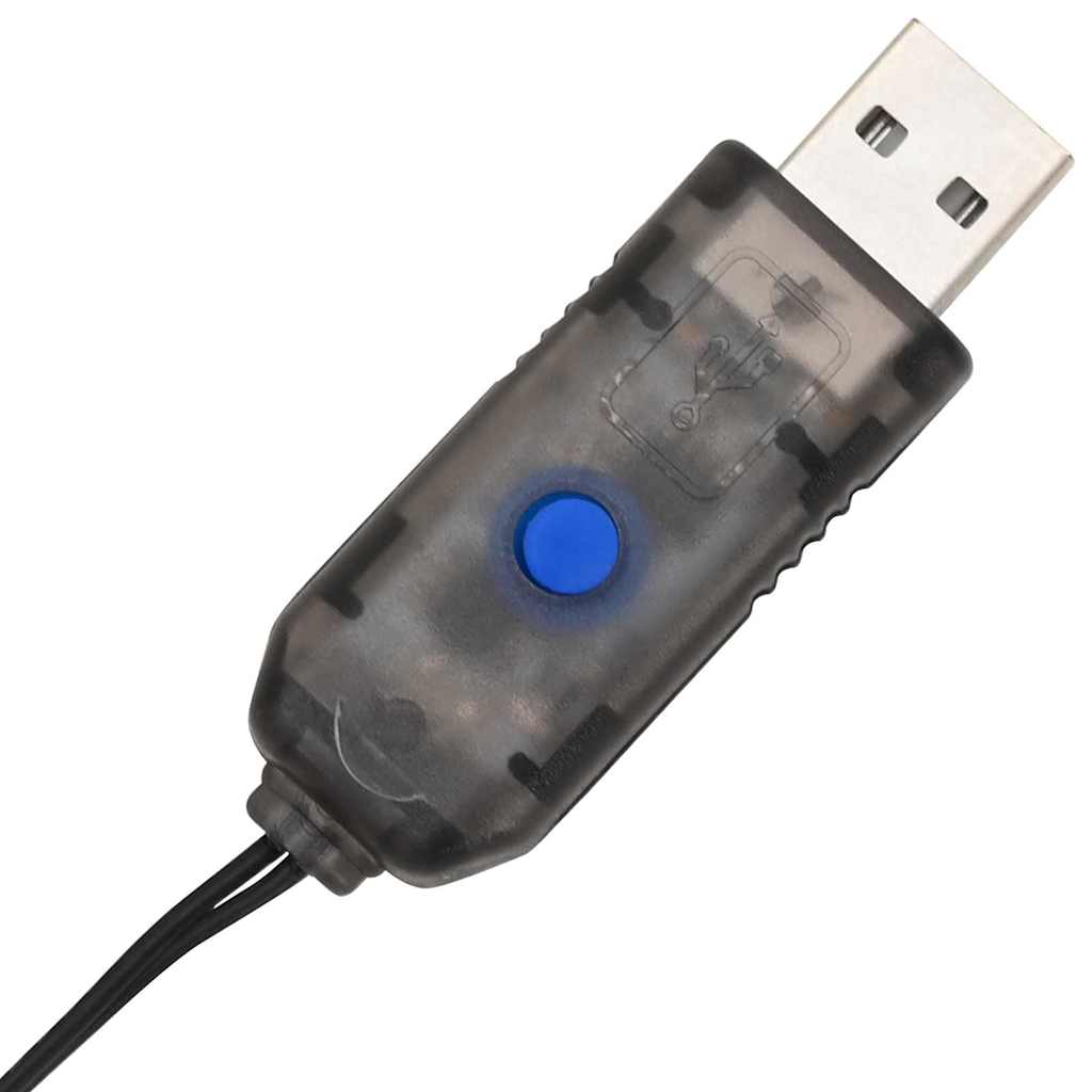 Bola cu 192 LED Alb rece 60 cm Metal GartenMobel Dekor