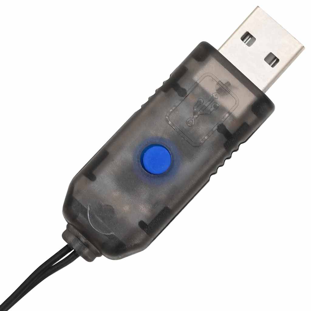 Bola cu 320 LED 2 pcs Alb cald 50 cm Metal GartenMobel Dekor