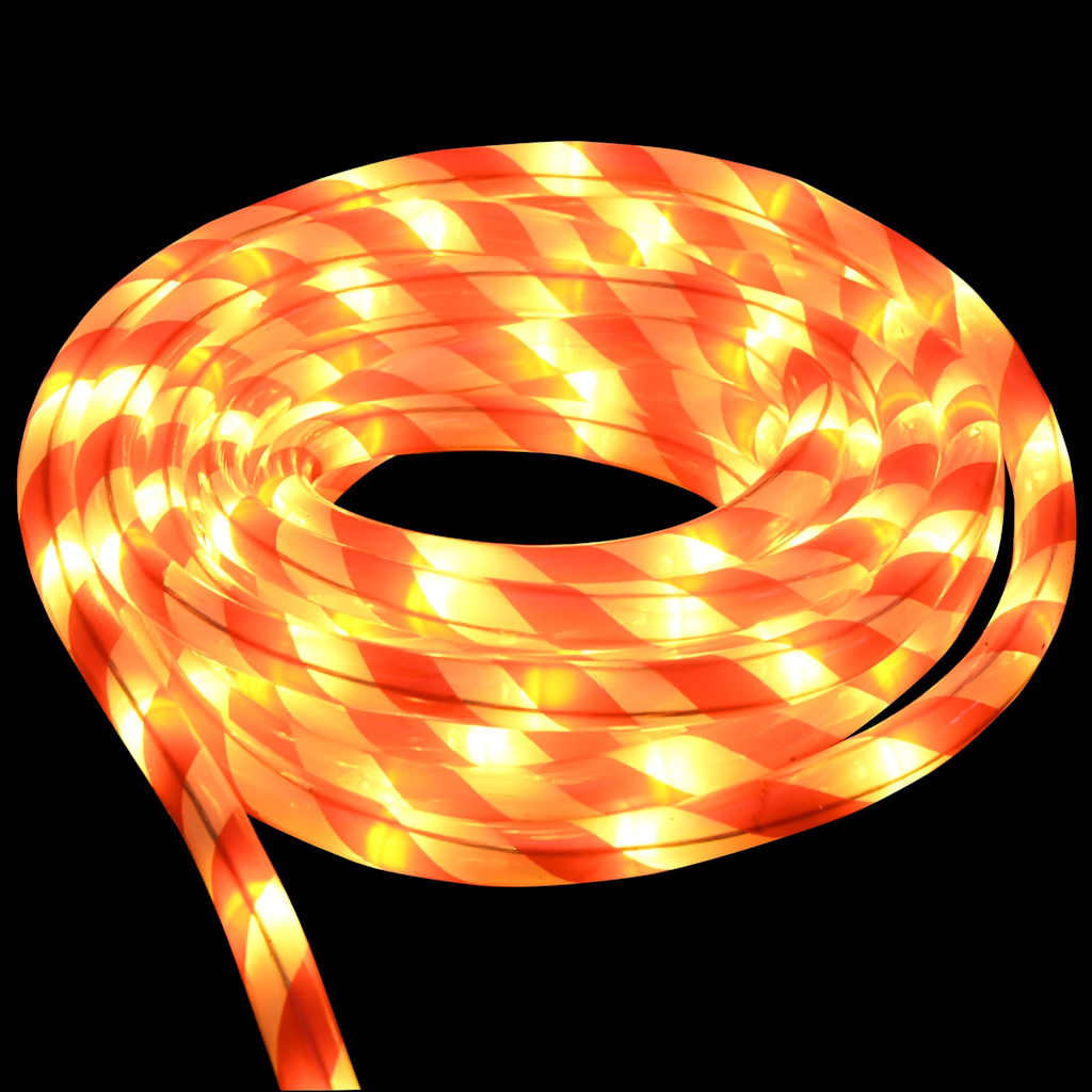 Lumină cu sfoară cu 1200 LED Alb cald 50 m PVC GartenMobel Dekor