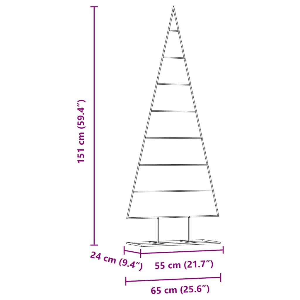 Pom de Crăciun din metal Auriu 150 cm Oțel vopsit în pulbere GartenMobel Dekor