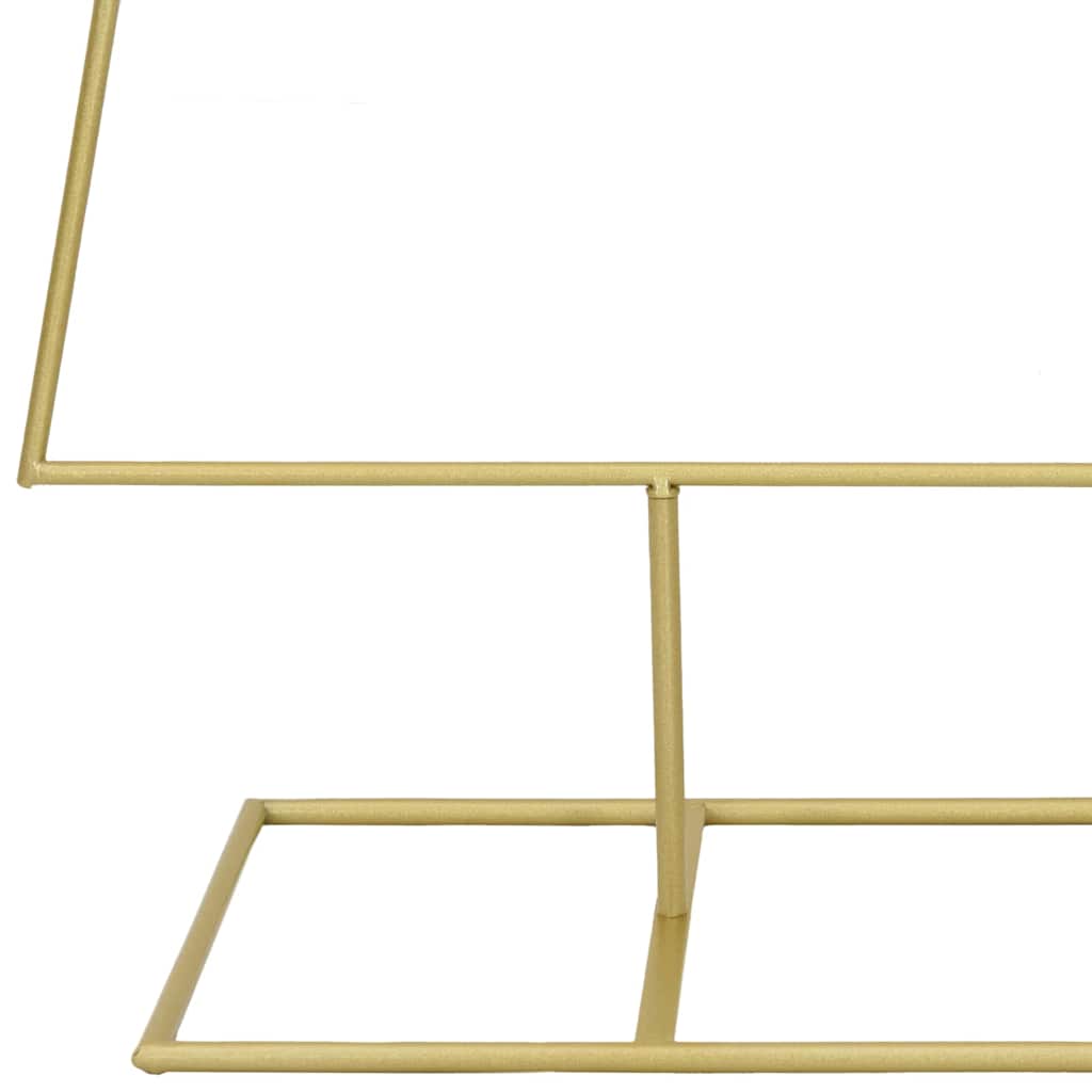 Pom de Crăciun din metal Auriu 150 cm Oțel vopsit în pulbere GartenMobel Dekor