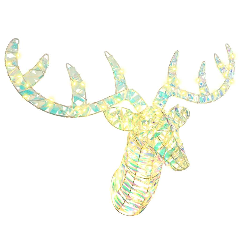 Sanie cu ren cu 140 LED Alb cald 60 cm PET GartenMobel Dekor