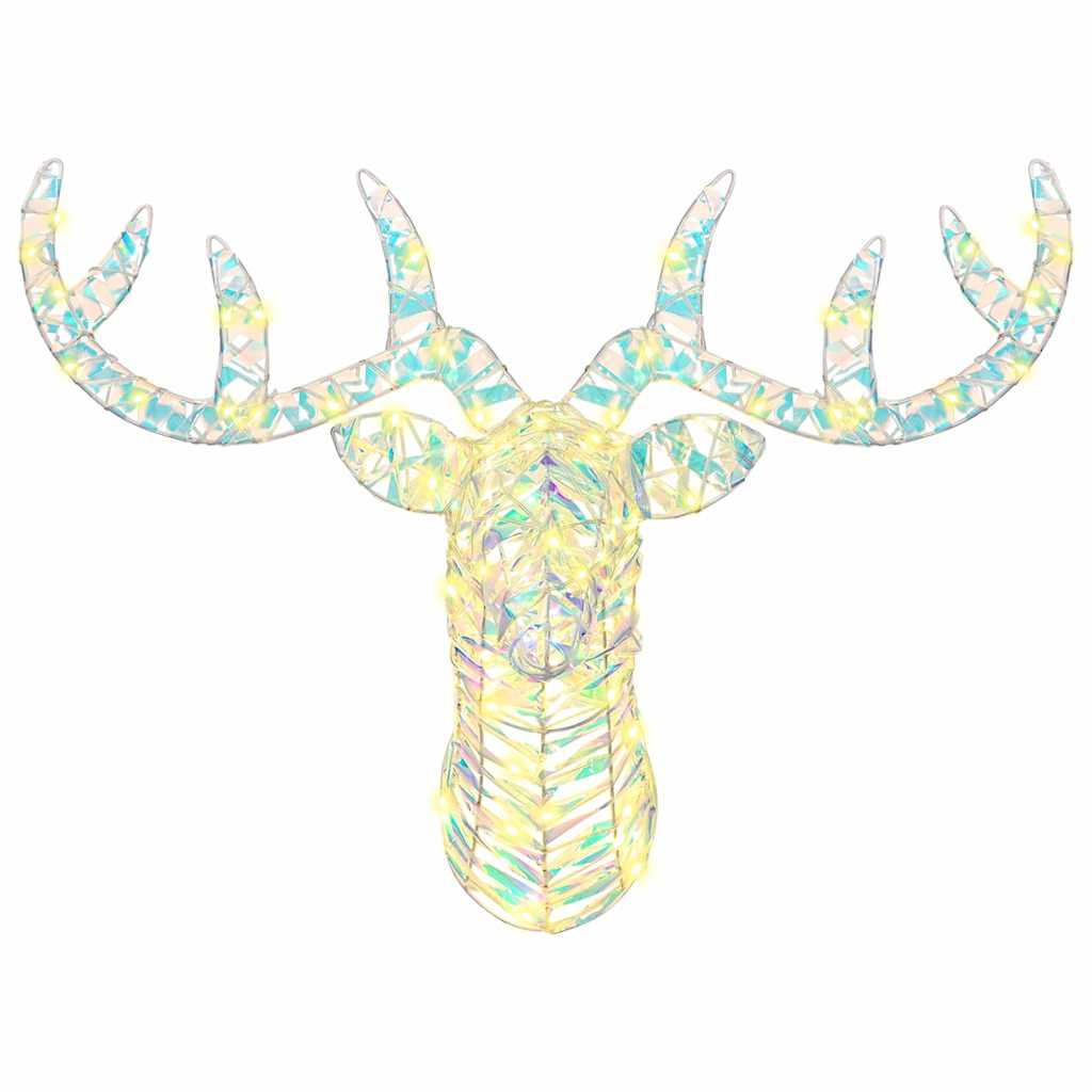 Sanie cu ren cu 140 LED Alb cald 60 cm PET GartenMobel Dekor