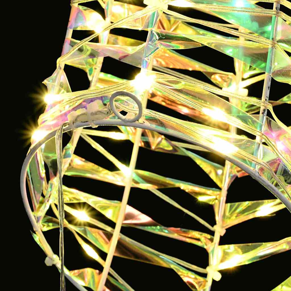 Sanie cu ren cu 140 LED Alb cald 60 cm PET GartenMobel Dekor