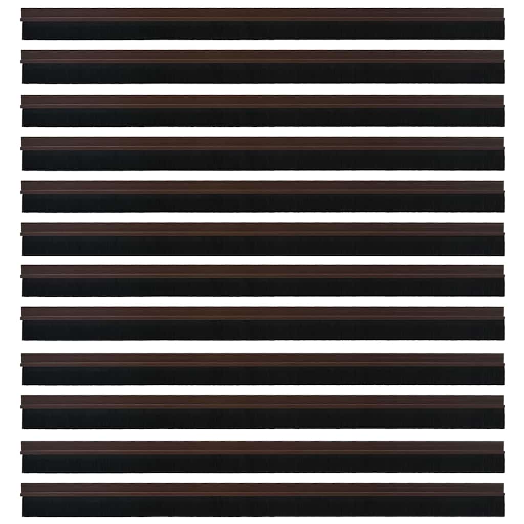 Dopuri pentru uși autoadezive 12 pcs Maro 100 cm GartenMobel Dekor