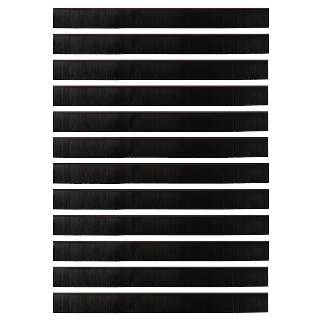 Dopuri pentru uși autoadezive 12 pcs Maro 100 cm GartenMobel Dekor