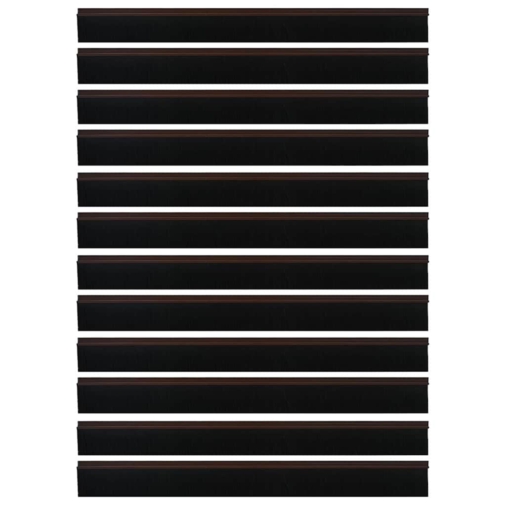 Dopuri pentru uși autoadezive 12 pcs Maro 100 cm GartenMobel Dekor