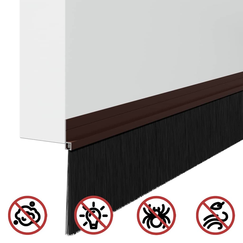 Dopuri pentru uși autoadezive 2 pcs Maro 100 cm GartenMobel Dekor