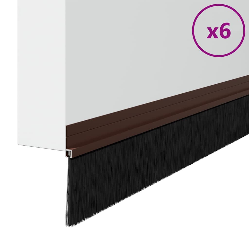 Dopuri pentru uși autoadezive 6 pcs Maro 100 cm GartenMobel Dekor