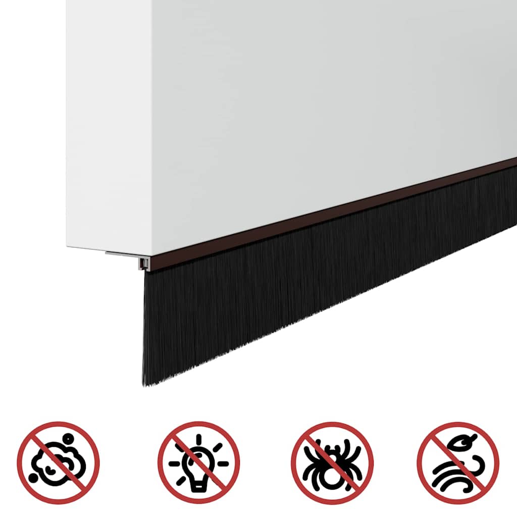 Dopuri pentru uși autoadezive 6 pcs Maro 100 cm GartenMobel Dekor