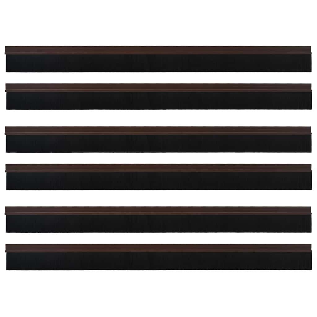 Dopuri pentru uși autoadezive 6 pcs Maro 100 cm GartenMobel Dekor