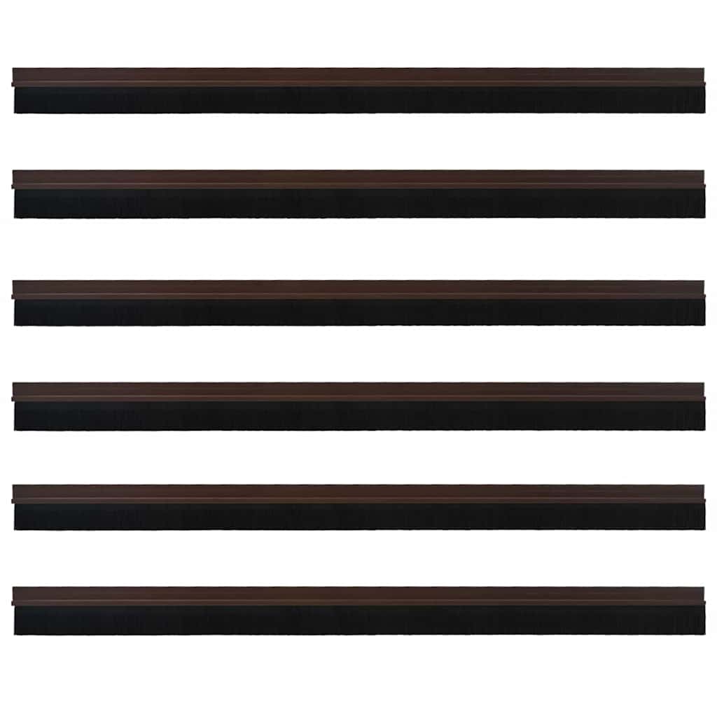 Dopuri pentru uși autoadezive 6 pcs Maro 100 cm GartenMobel Dekor