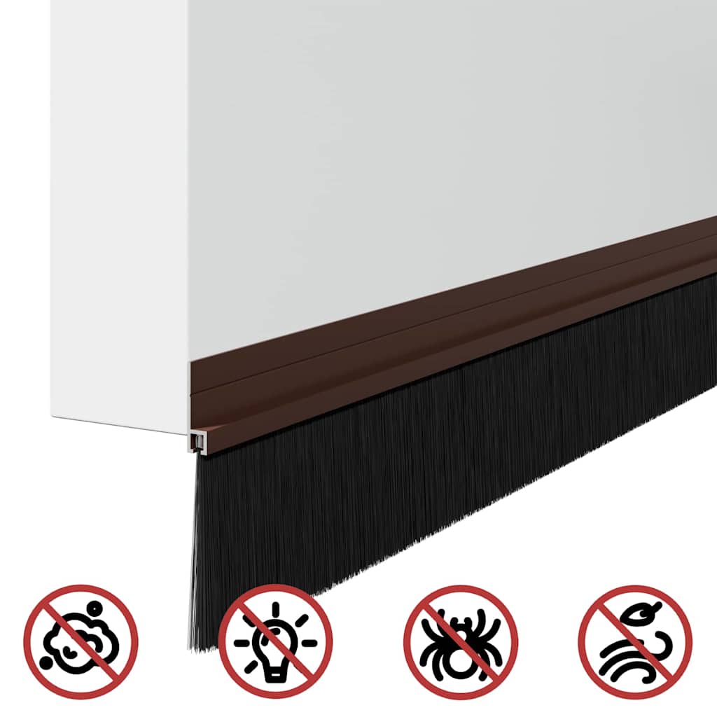 Dopuri pentru uși autoadezive 6 pcs Maro 100 cm GartenMobel Dekor