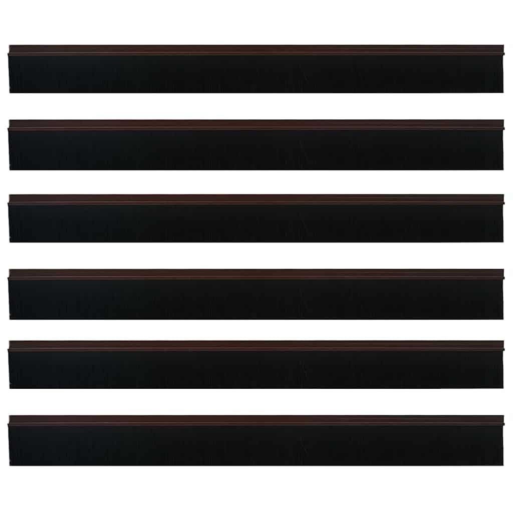 Dopuri pentru uși autoadezive 6 pcs Maro 100 cm GartenMobel Dekor