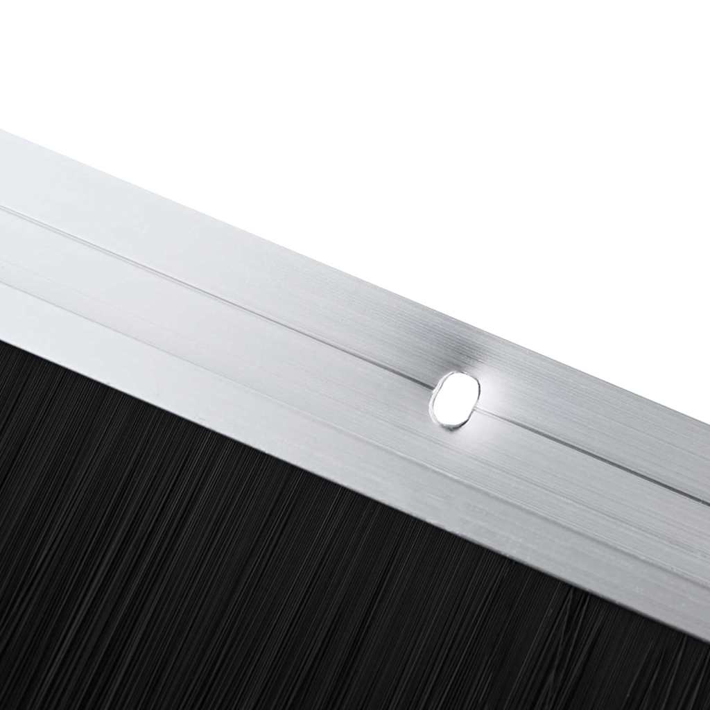 Perdele de ușă cu perii cu montare prin înșurubare 2 pcs GartenMobel Dekor