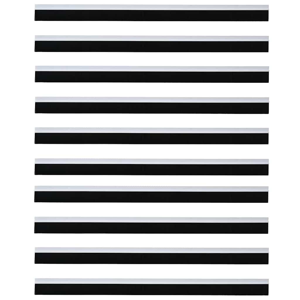 Dopuri pentru uși autoadezive 12 pcs Alb 100 cm GartenMobel Dekor