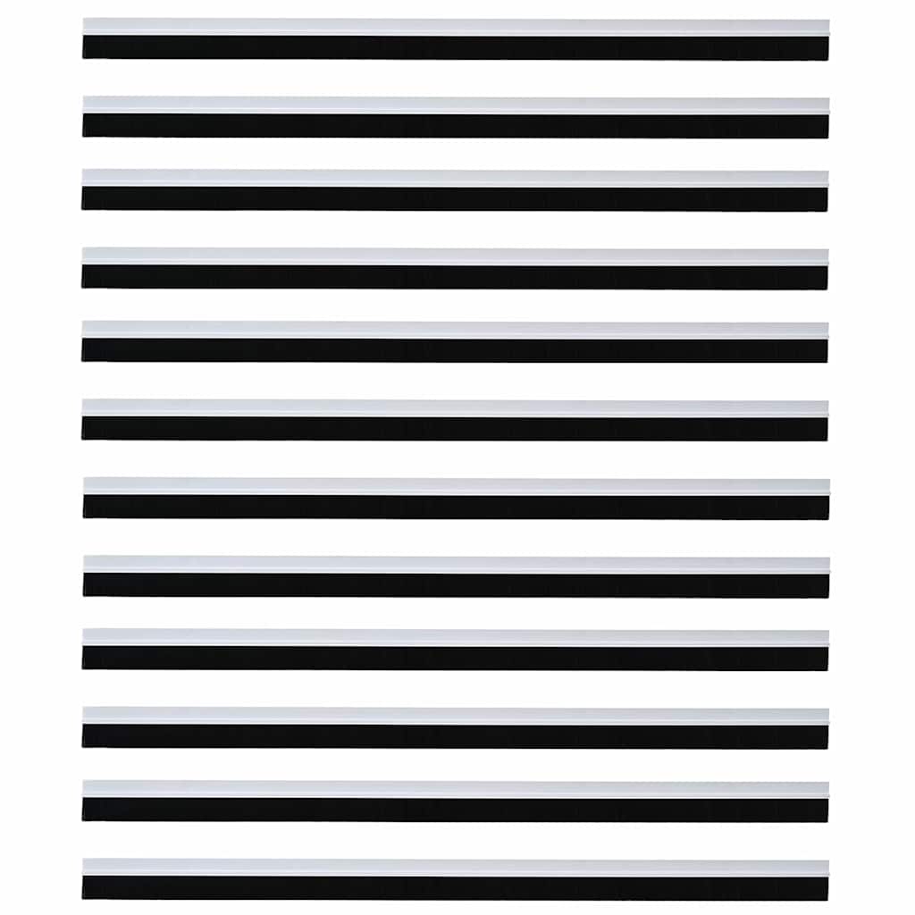 Dopuri pentru uși autoadezive 12 pcs Alb 100 cm GartenMobel Dekor