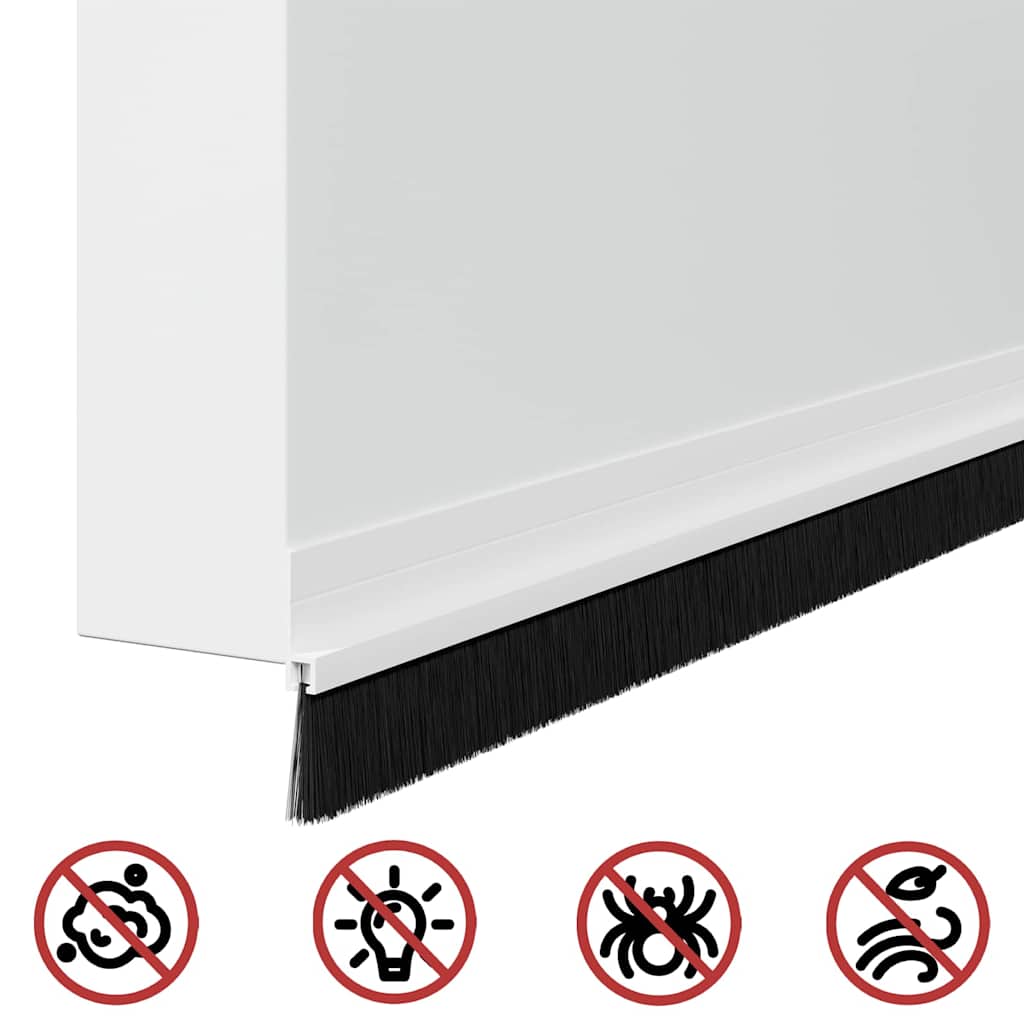 Dopuri pentru uși autoadezive 12 pcs Alb 100 cm GartenMobel Dekor