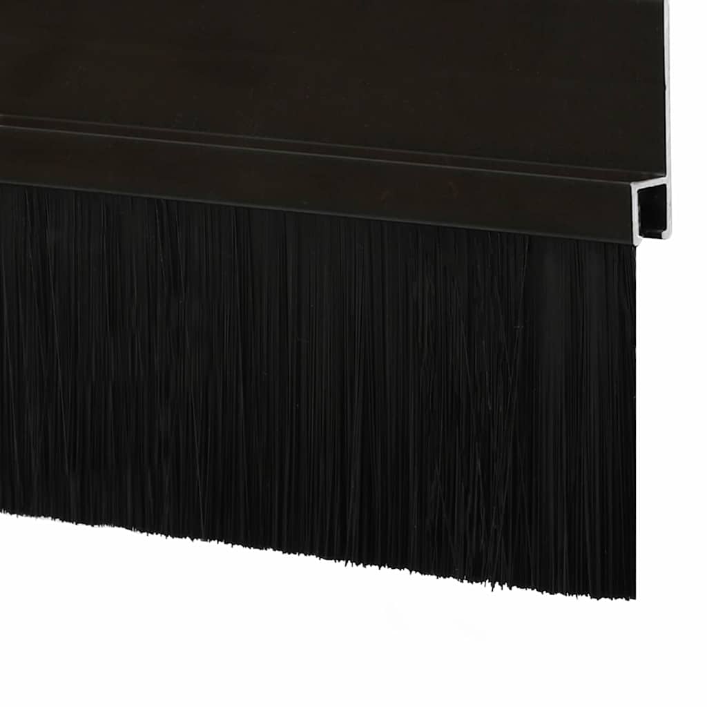 Dopuri pentru uși autoadezive 6 pcs Negru 100 cm GartenMobel Dekor