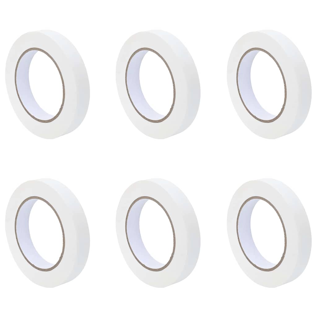 Bende de Mascare pentru Pictori 6 pcs Alb 19mm x 50m Hârtie GartenMobel Dekor