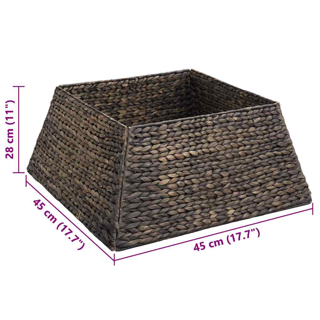 Guler pentru Pomul de Crăciun Negru 60 x 60 x 28 cm GartenMobel Dekor