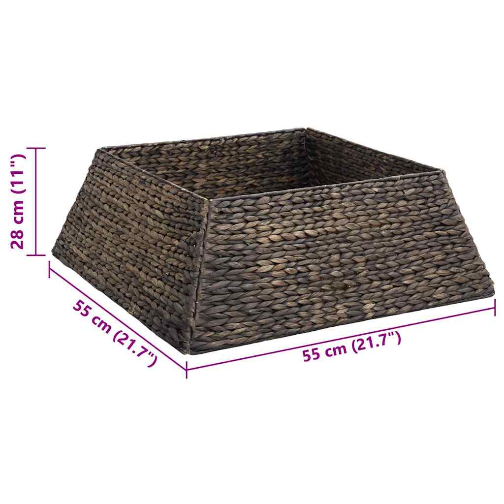 Guler pentru Pomul de Crăciun Negru 70 x 70 x 28 cm GartenMobel Dekor