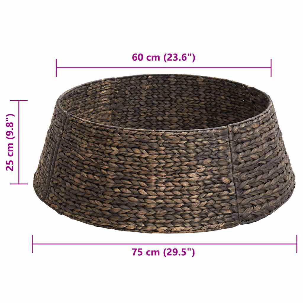Guler pentru Pomul de Crăciun Negru 75 x 75 x 25 cm GartenMobel Dekor
