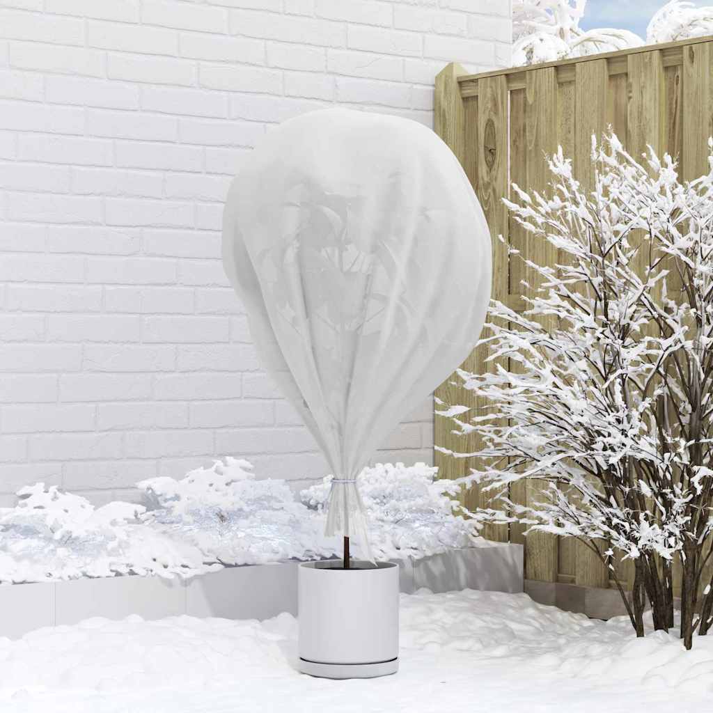 Fleece de Protecție pentru Plante împotriva Înghețului Alb GartenMobel Dekor