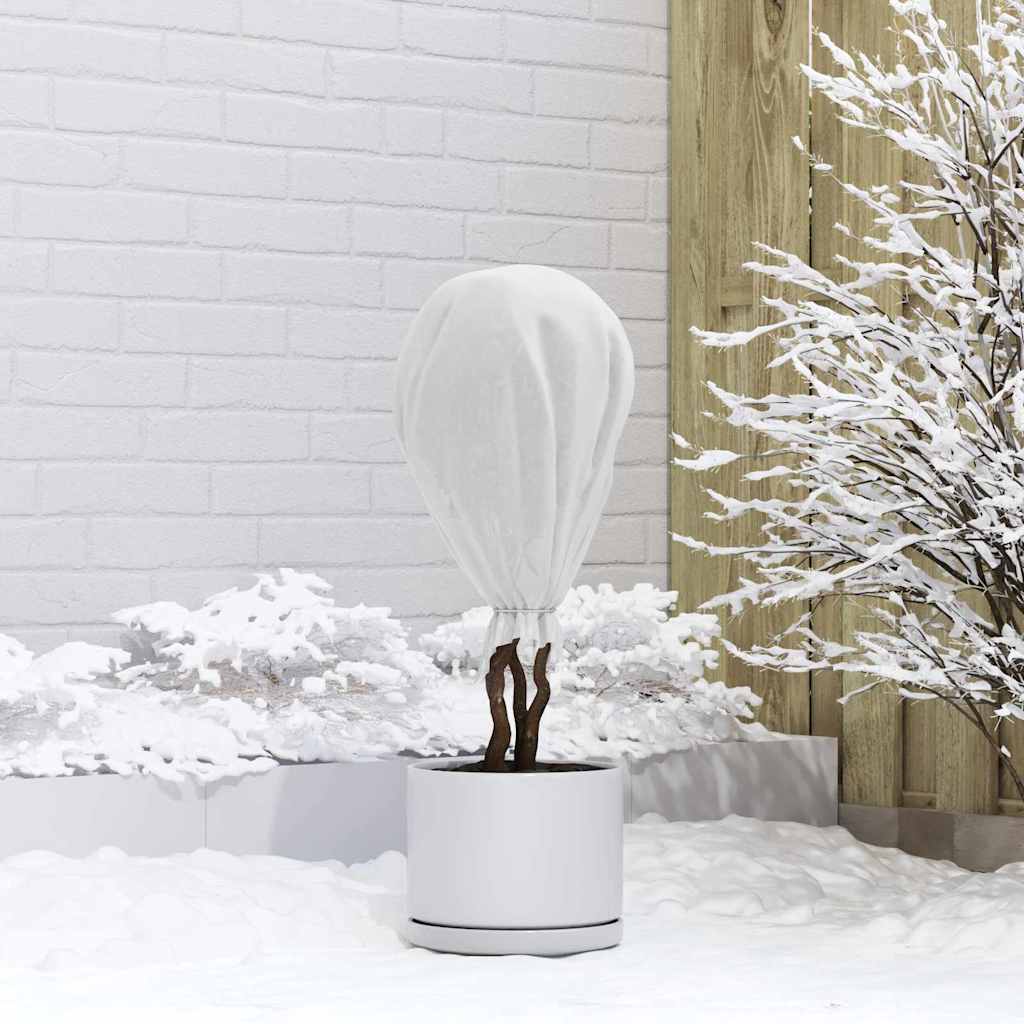 Fleece de Protecție pentru Plante împotriva Înghețului Alb GartenMobel Dekor