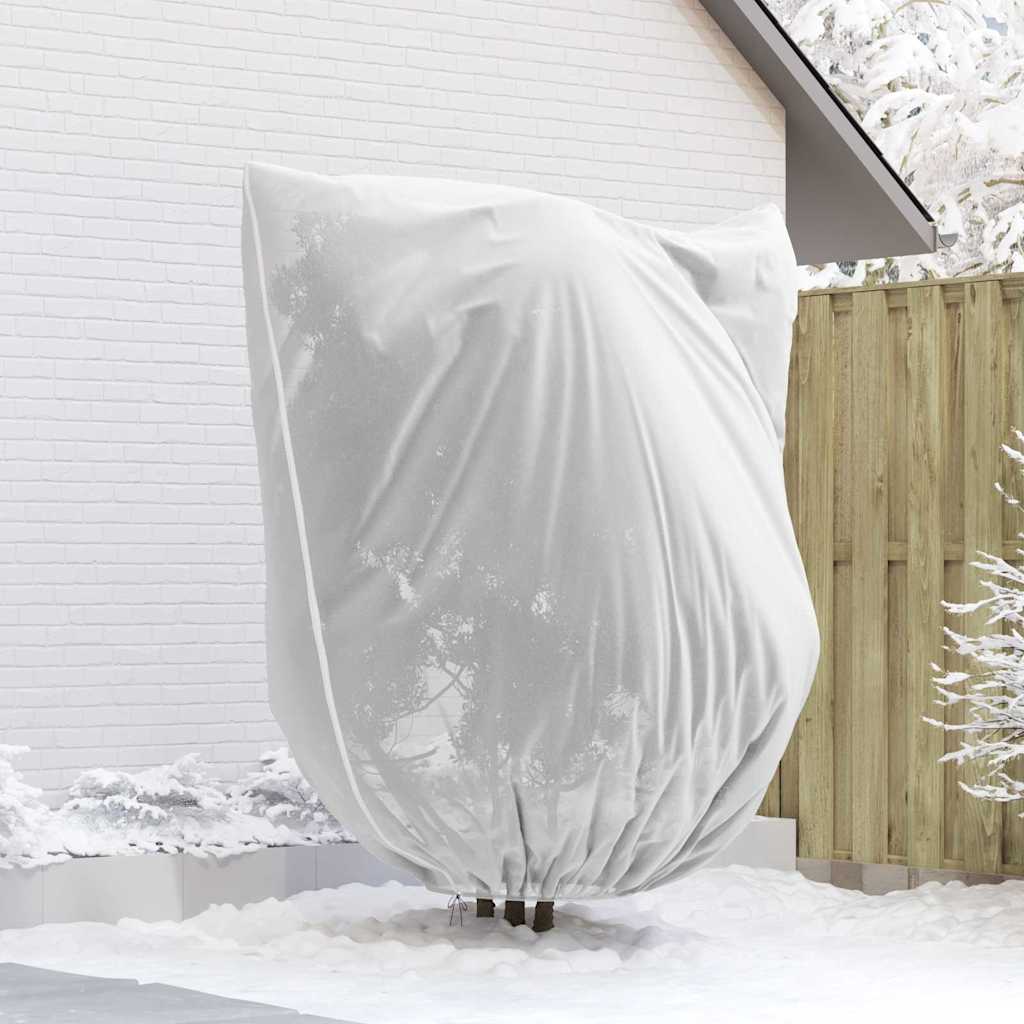 Huse din fleece pentru protecția plantelor împotriva înghețului 3 pcs GartenMobel Dekor