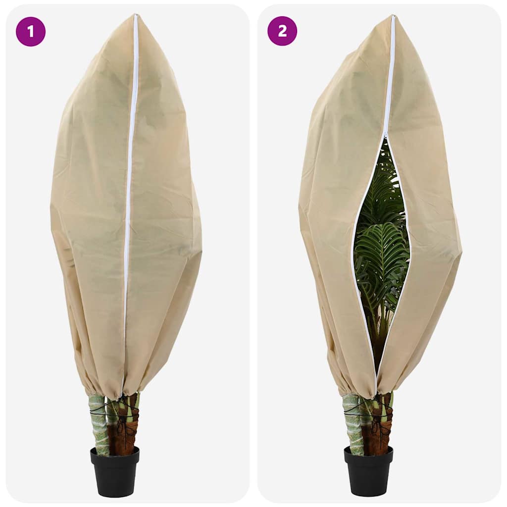 Huse din fleece pentru protecția plantelor împotriva înghețului 5 pcs GartenMobel Dekor