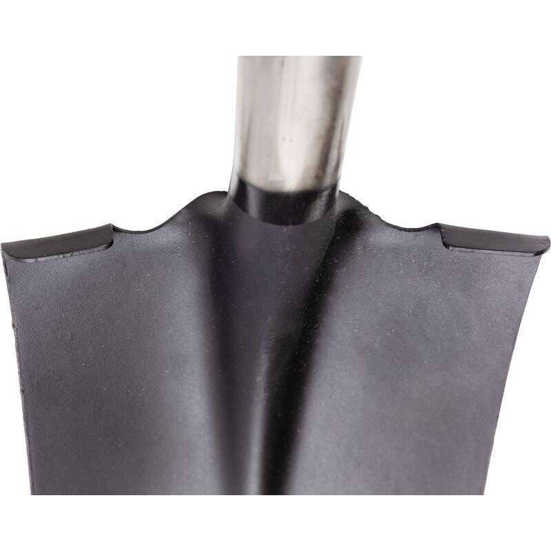 Harlet, cazma, drept, cu capat zimtat, coada fibra de sticla, 17x30x115 cm, Strend Pro Premium RedShark GartenVIP DiyLine