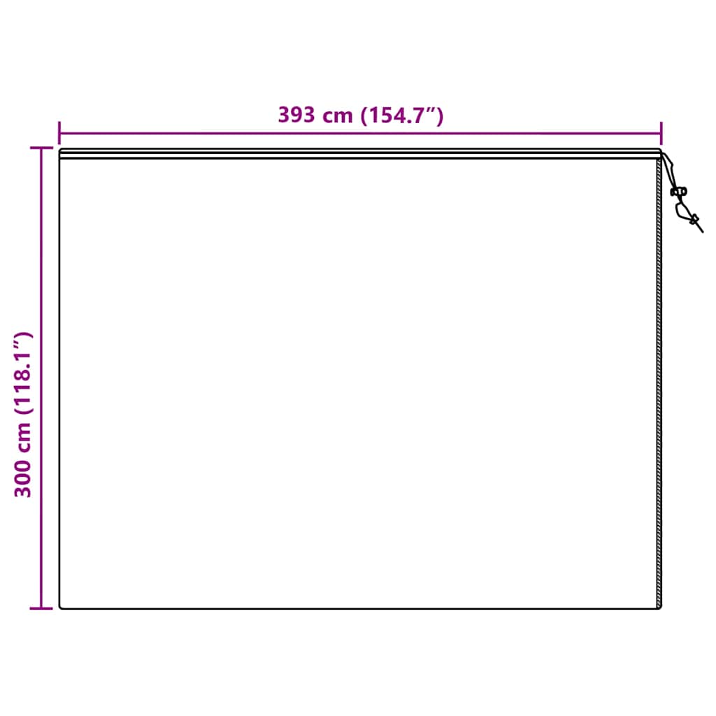 Huse din fleece pentru protecția plantelor împotriva înghețului 3 pcs GartenMobel Dekor