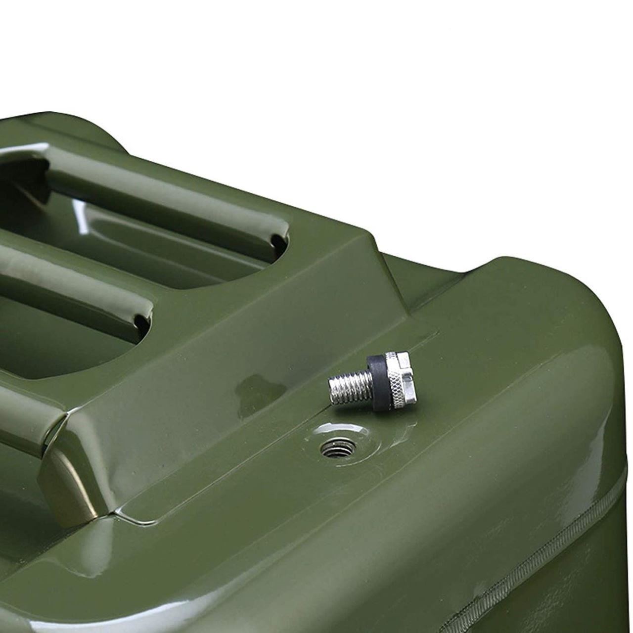 Canistra metalica 25 litri Siegbert®, verde Automobile ProTravel