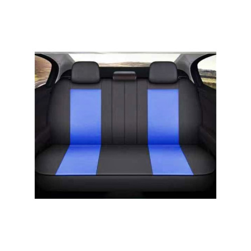 Huse Auto Universale 11 Piese Negru cu Albastru Compatibile Scaune Fata si Spate Cod: HNG1321-4 Automotive TrustedCars