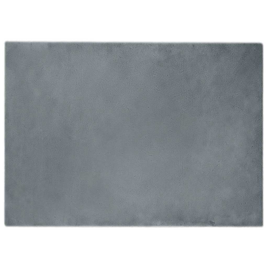 Covor din Blană Faux de Iepure Antracit 240 x 340 cm Poliester GartenMobel Dekor