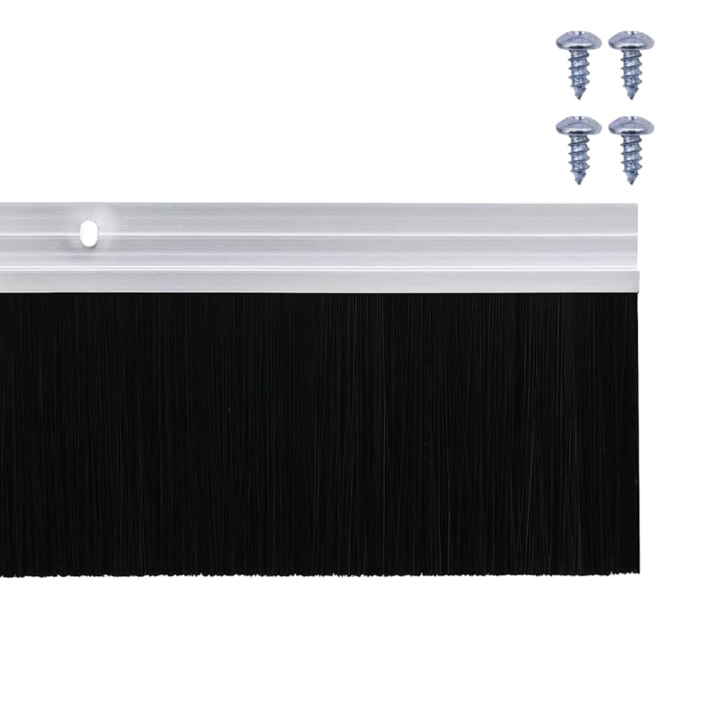 Perdele de ușă cu perii cu montare prin înșurubare 6 pcs GartenMobel Dekor