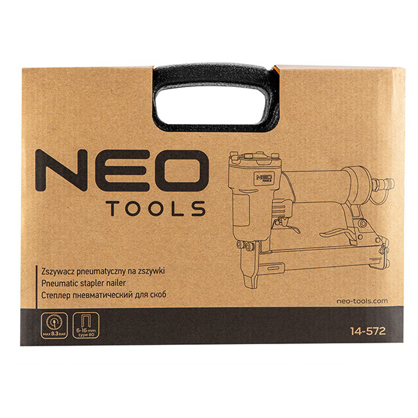 Capsator pneumatic 6-16mm capse tip 80 NEO TOOLS 14-572 HardWork ToolsRange