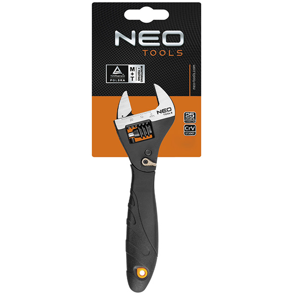 Cheie reglabila cu clichet 200 mm Neo Tools 03-017 HardWork ToolsRange