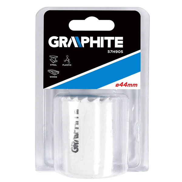 Freza bi-metal 44mm GRAPHITE 57H905 HardWork ToolsRange