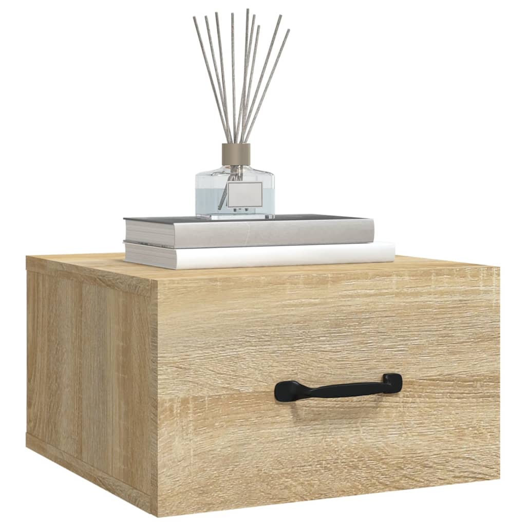 Noptieră de perete, stejar sonoma, 35x35x20 cm GartenMobel Dekor