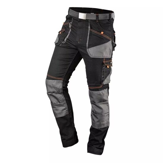 Pantaloni de lucru slim fit, cu curea, model HD, marimea L/52, NEO GartenVIP DiyLine