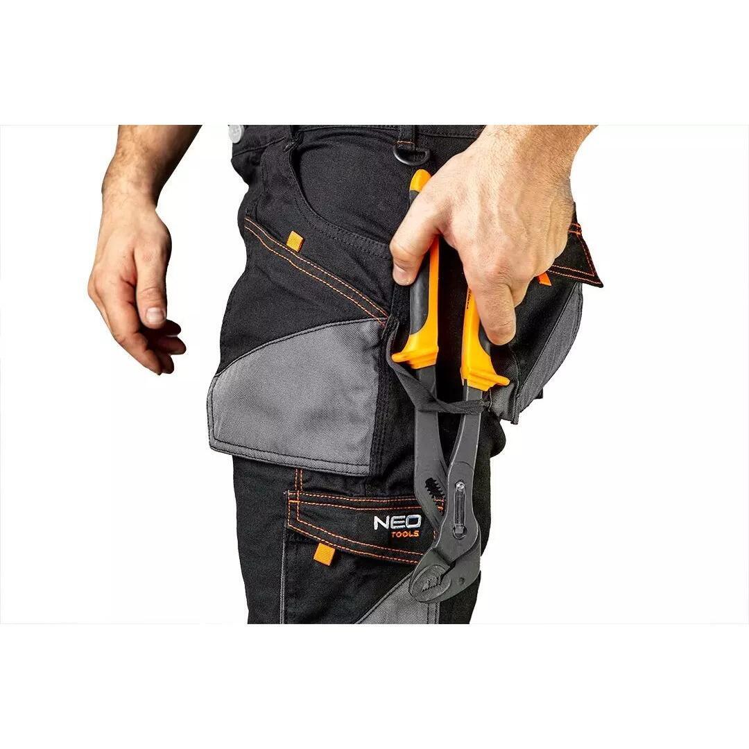 Pantaloni de lucru slim fit, cu curea, model HD, marimea L/52, NEO GartenVIP DiyLine