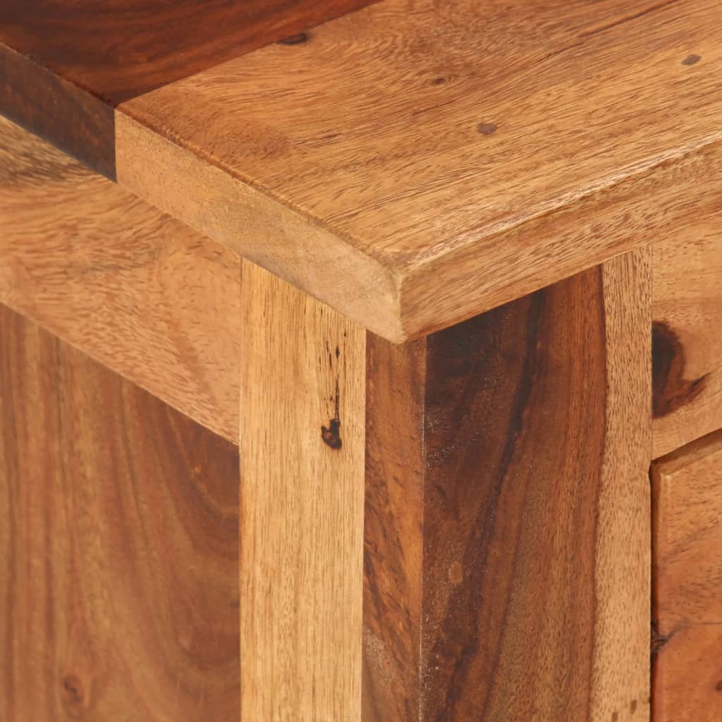 Dulap TV, 110x30x40 cm, lemn masiv GartenMobel Dekor