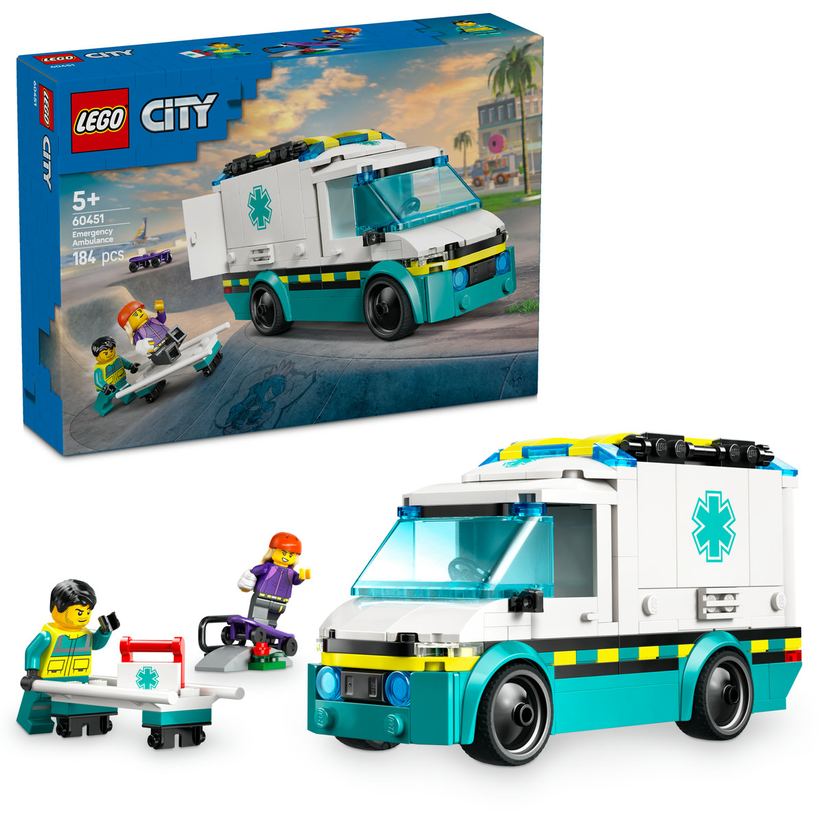 LEGO Ambulanta de urgente Quality Brand