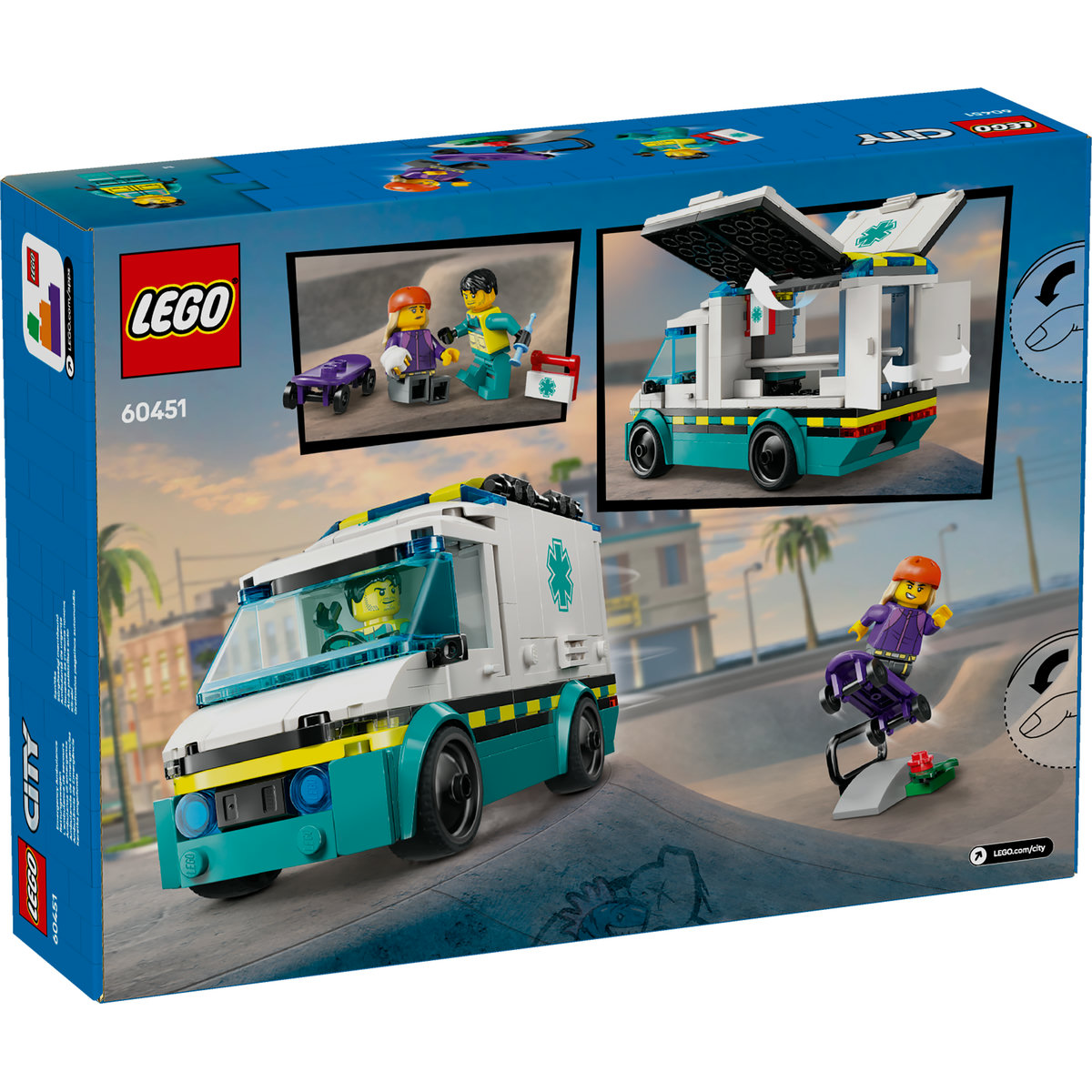 LEGO Ambulanta de urgente Quality Brand