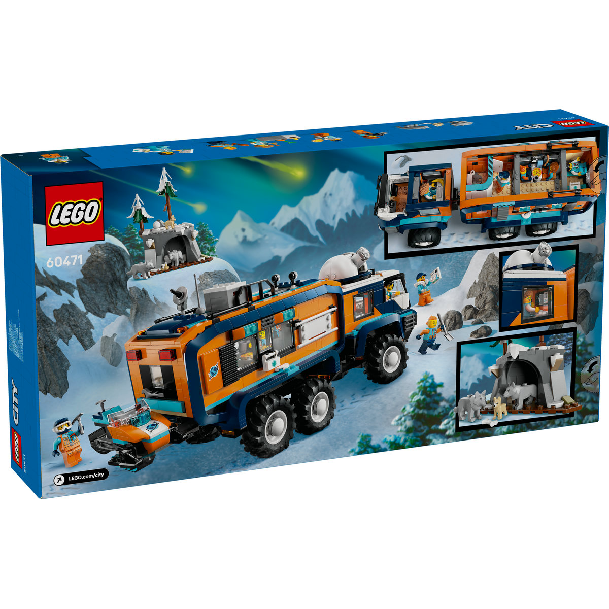 LEGO Camionul laborator stiintific al exploratorilor arctici Quality Brand
