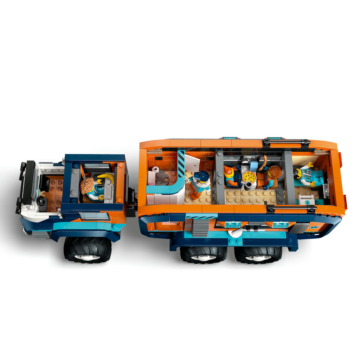 LEGO Camionul laborator stiintific al exploratorilor arctici Quality Brand